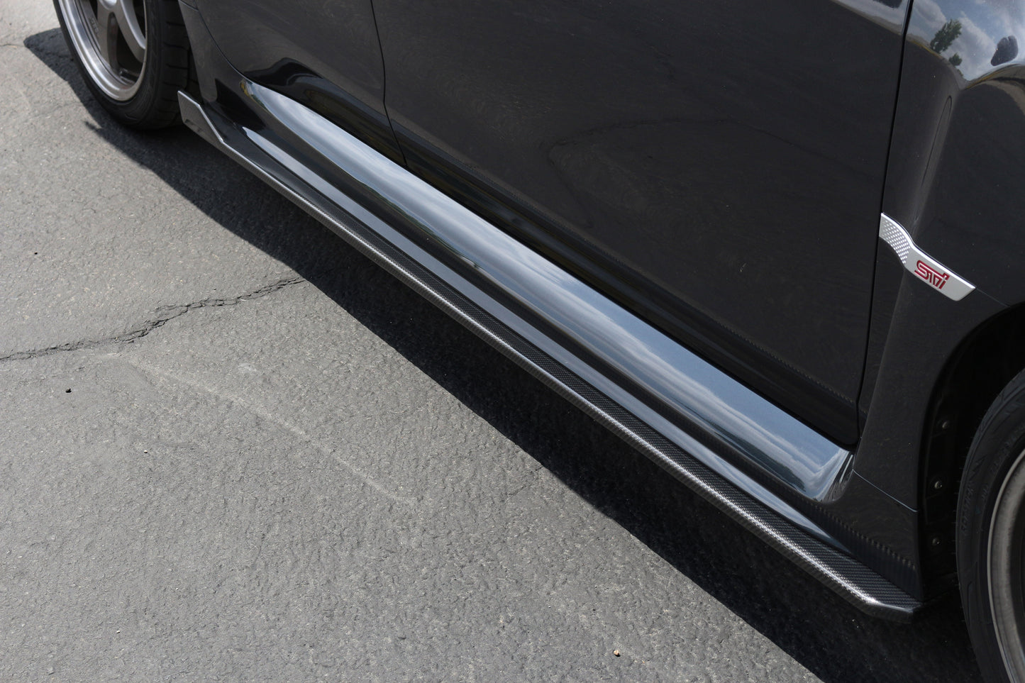 APR Performance Carbon Fiber Subaru WRX/ STI Side Rocker Extensions 2015-2021