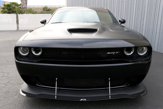 APR Performance Dodge Challenger Hellcat Carbon Fiber Front Wind Splitter 2015 - 2023