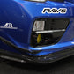 Subaru WRX STI Carbon Fiber Front Bumper Bottom Canards 2015-2017