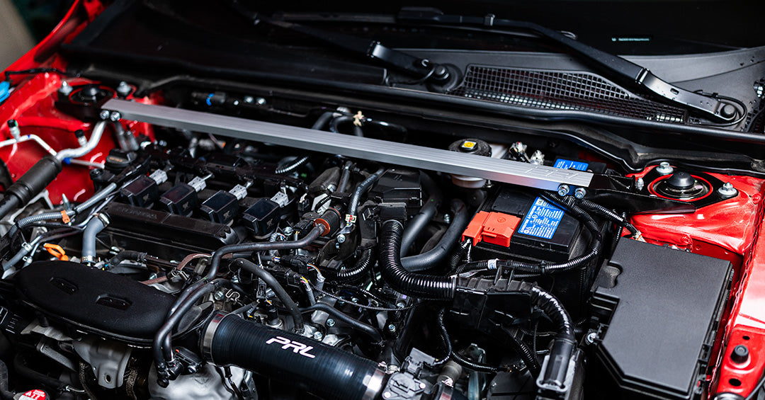 2016-2021 Honda Civic "Throwback" Front Strut Bar - Graveyard Performance