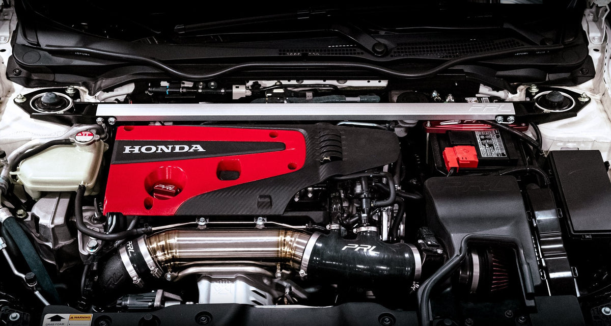 2016-2021 Honda Civic "Throwback" Front Strut Bar - Graveyard Performance