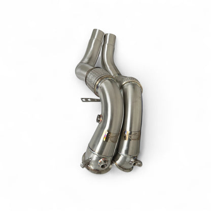 Palenon Performance BMW N63R & N63B Catless Race Downpipes - M550i, 750i, M850i, X5, X6, X7