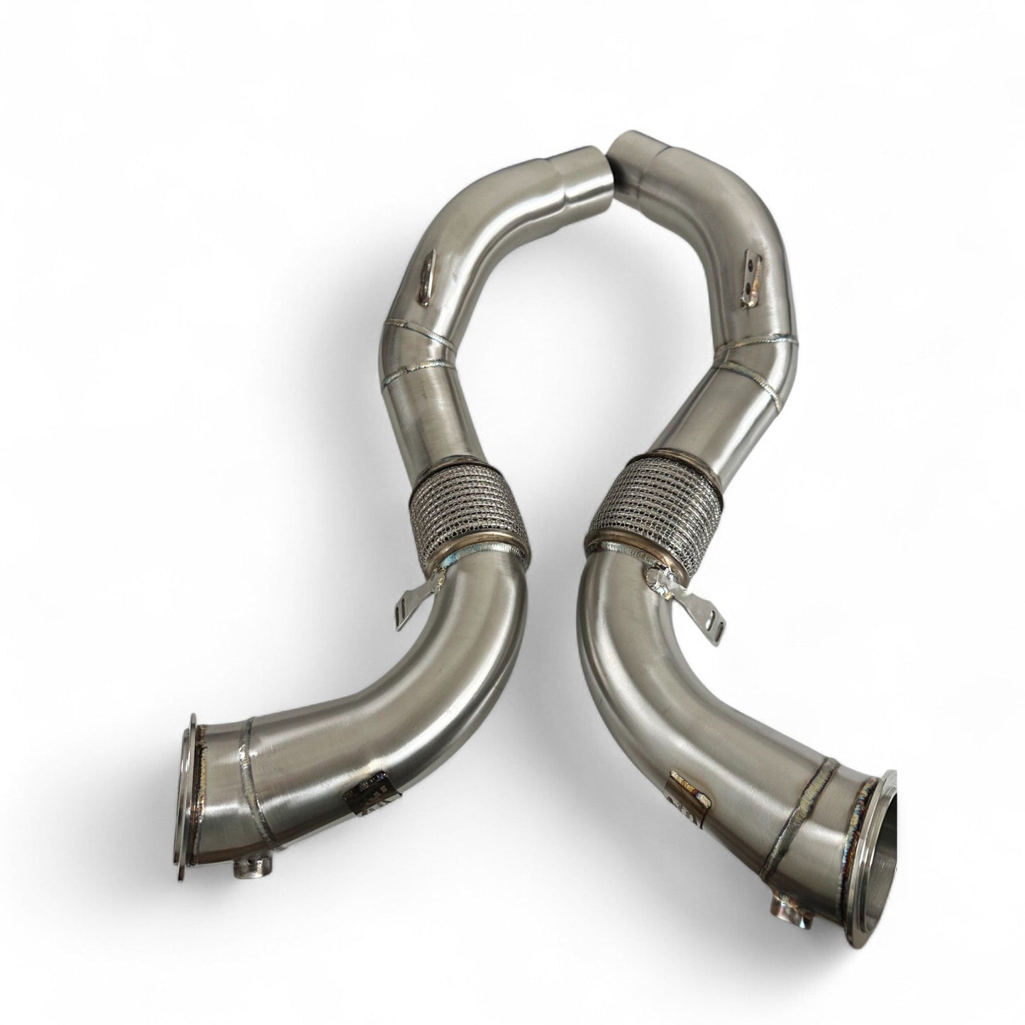 Palenon Performance BMW N63R & N63B Catless Race Downpipes - M550i, 750i, M850i, X5, X6, X7