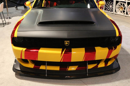 Dodge Challenger Widebody (Hellcat, Scat Pack, RT) & Demon Carbon Fiber Front Wind Splitter 2018 - 2023