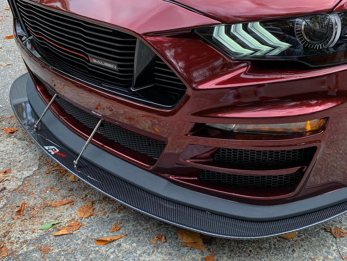 Garage Sale - Ford Mustang S550 Carbon Fiber Front Wind Splitter 2018-2023