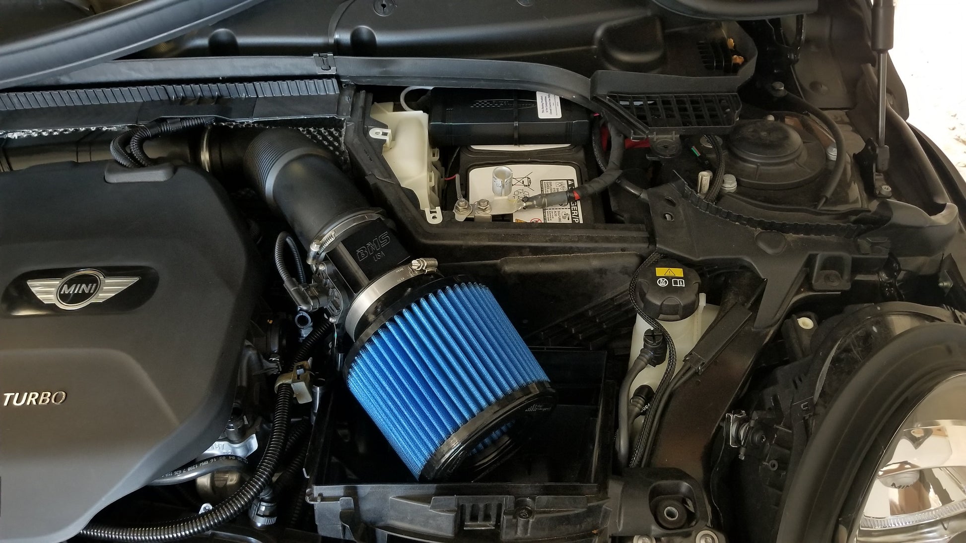 MINI BMS Billet Intake for 2014+ B36/B38/B46/B48 - Burger Motorsports MINI COOPER COLD AIR INTAKE CAI TUBE filter aftermarket box