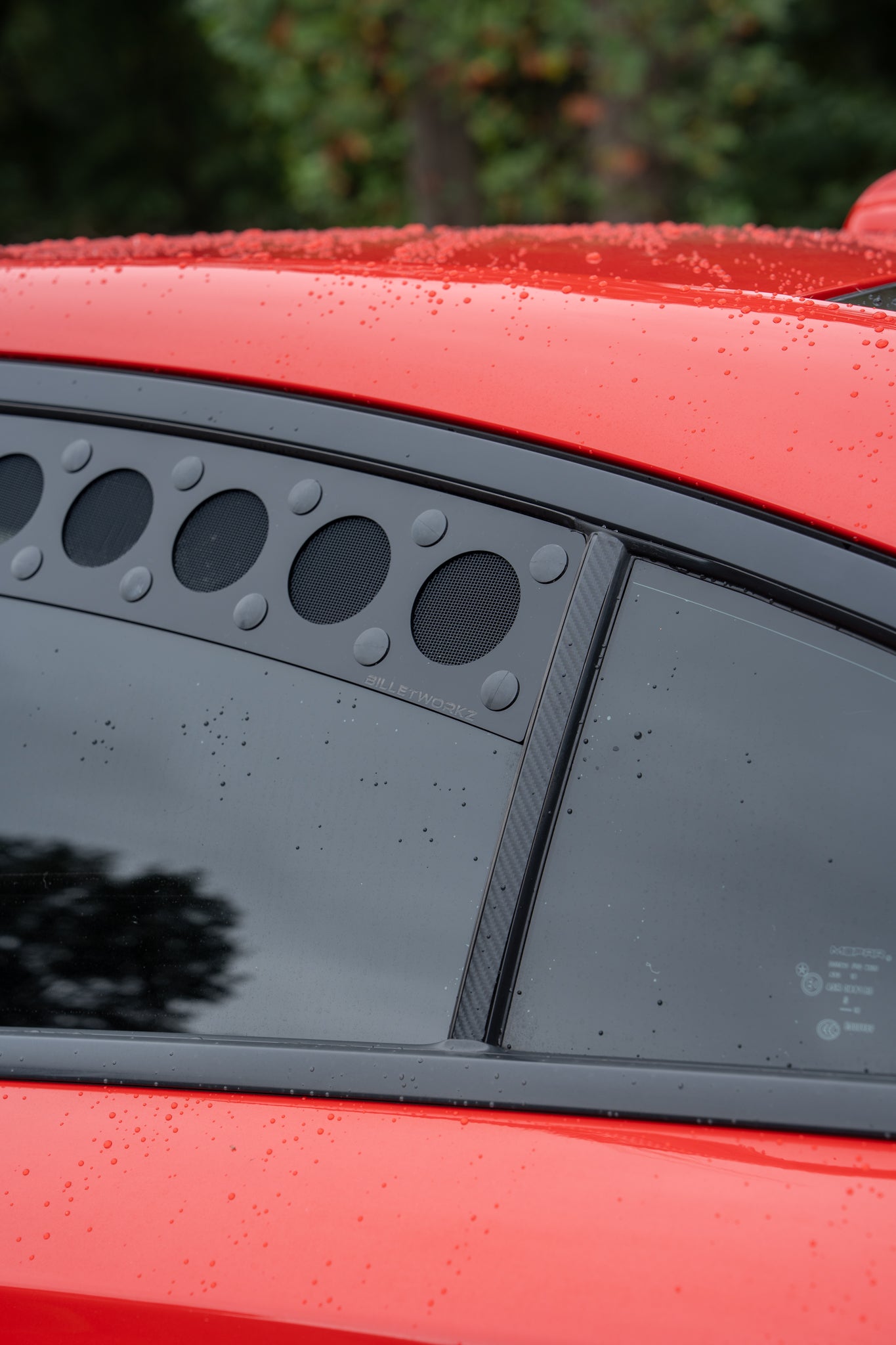 Billetworkz Window Vents Dodge Charger 2011-2023 - Graveyard Performance