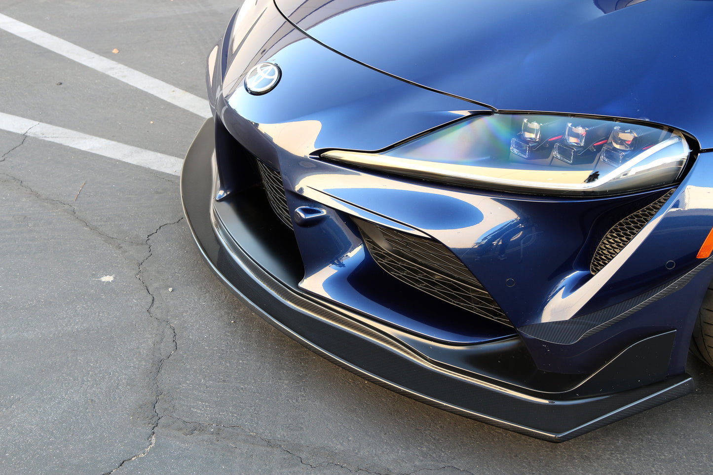 GARAGE SALE - Carbon Fiber Front Airdam/ Lip  Toyota Supra A90/91 2020-2023