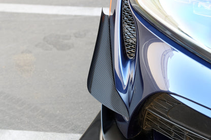 APR Performance Toyota Supra A90/91 Carbon Fiber Front Bumper Canards 2020-2023
