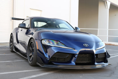 APR Performance Toyota Supra A90/91 Carbon Fiber Front Bumper Canards 2020-2023