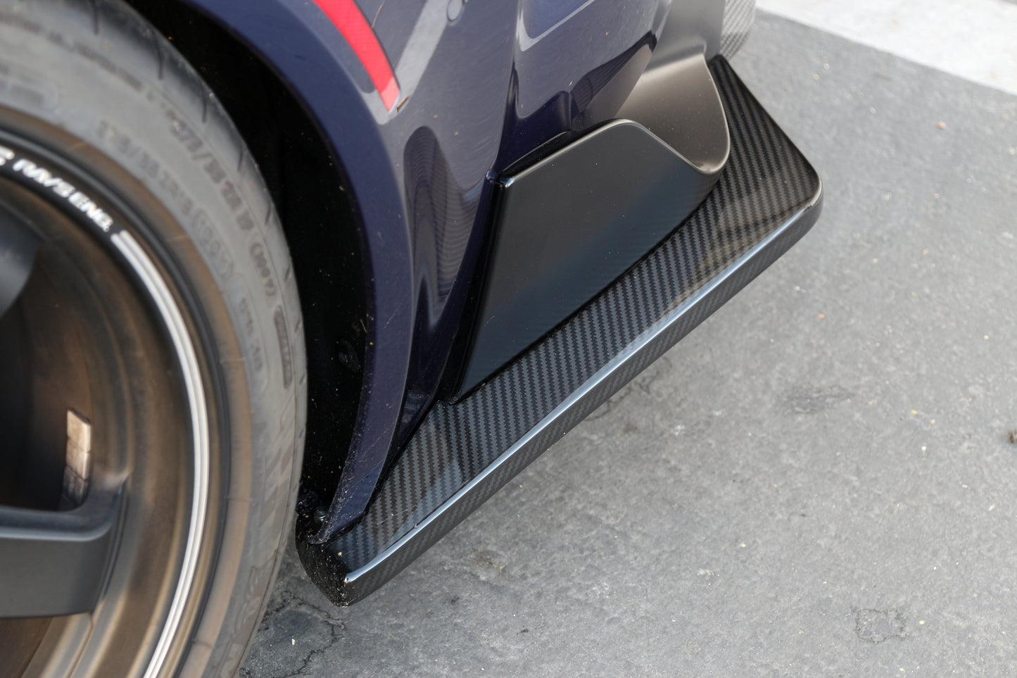 APR Performance Carbon Fiber Toyota Supra A90/91 Rear Bumper Skirts 2020-2023