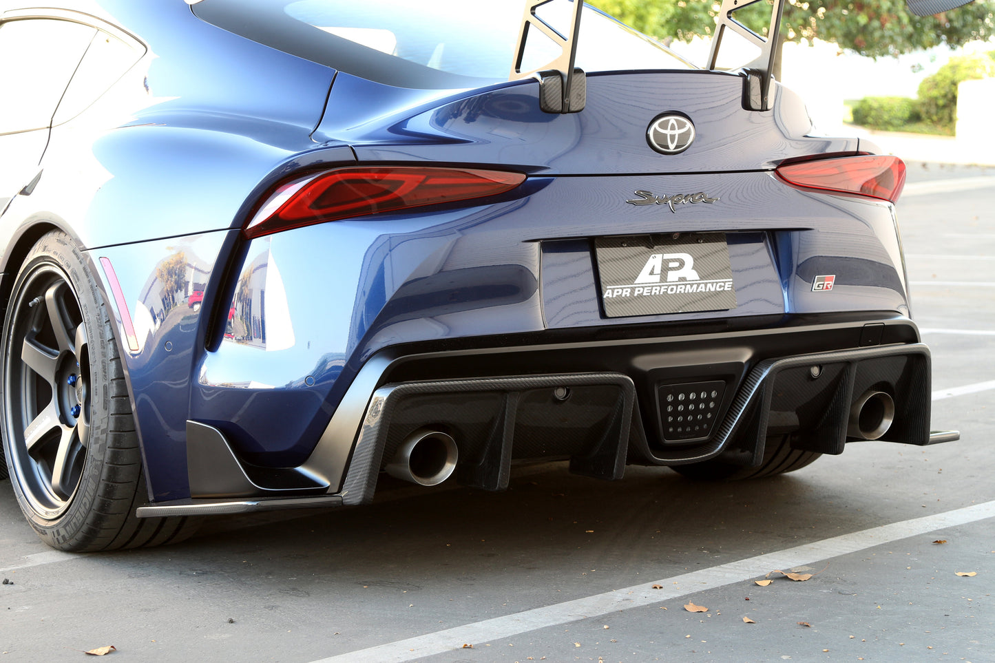 APR Performance Carbon Fiber Toyota Supra A90/91 Rear Bumper Skirts 2020-2023