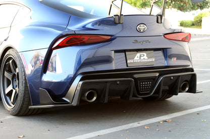 APR Performance Carbon Fiber Toyota Supra A90/91 Rear Bumper Skirts 2020-2023