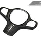 AutoTecknic Carbon Alcantara Steering Wheel Trim - G30 5-Series | G32 6-Series GT