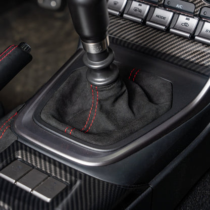 Billetworkz Premium Alcantara Shift Boot – Subaru BRZ/Toyota GR86 2022+ (Manual)