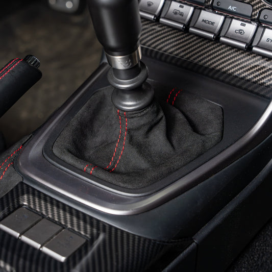 Billetworkz Premium Alcantara Shift Boot – Subaru BRZ/Toyota GR86 2022+ (Manual)