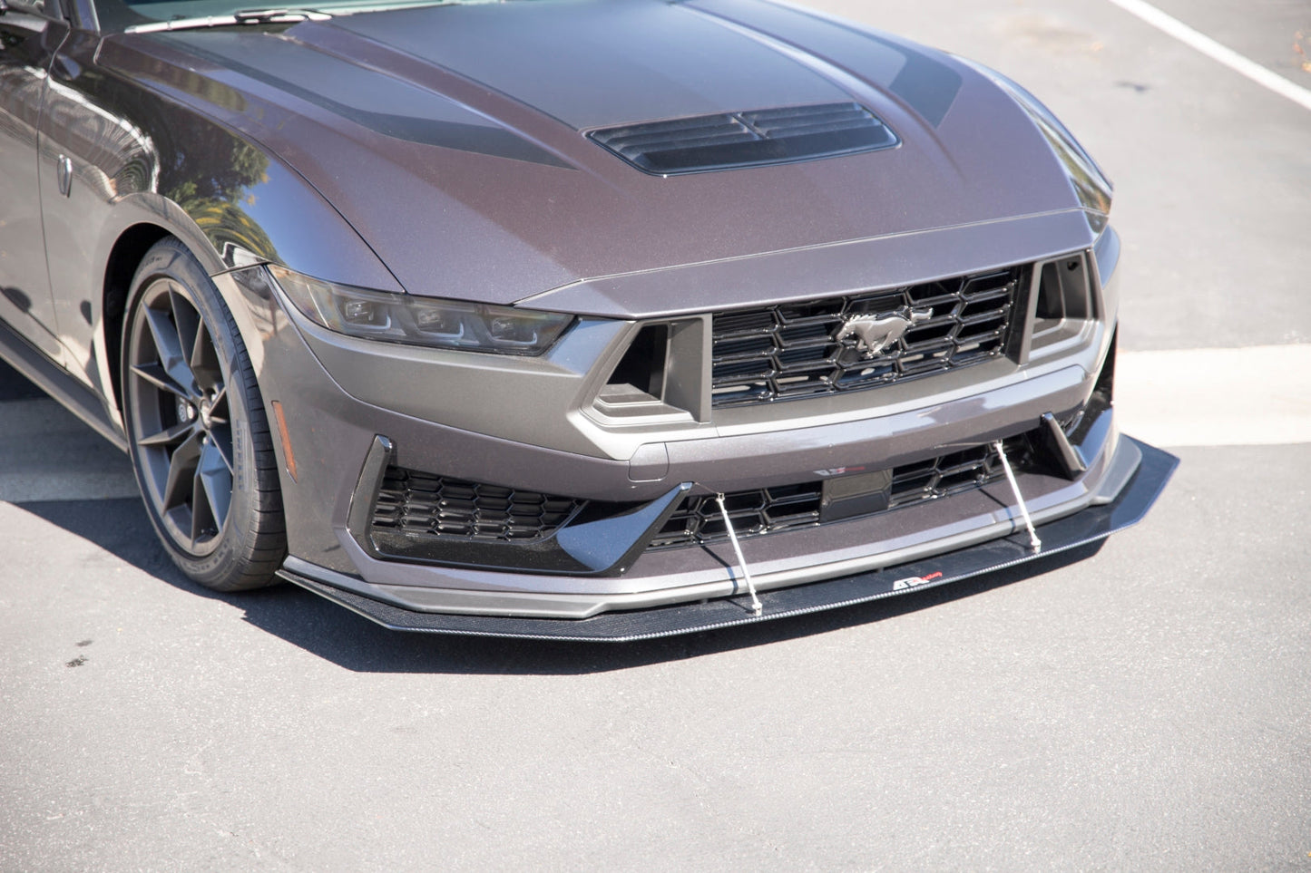 APR Performance Ford Mustang Carbon Fiber Dark Horse Base Front Wind Splitter 2024 - 2024