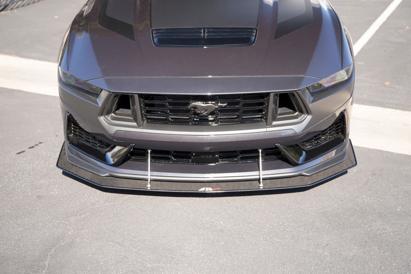 APR Performance Ford Mustang Carbon Fiber Dark Horse Base Front Wind Splitter 2024 - 2024