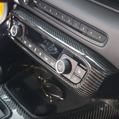 Toyota Supra MKV A90/A91 Carbon Fiber Center Console Cover | Palenon Performance - Graveyard Performance