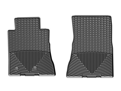 WeatherTech 2015+ Ford Mustang Shelby GT350/GT350R Front Rubber Mats - Black - Graveyard Performance