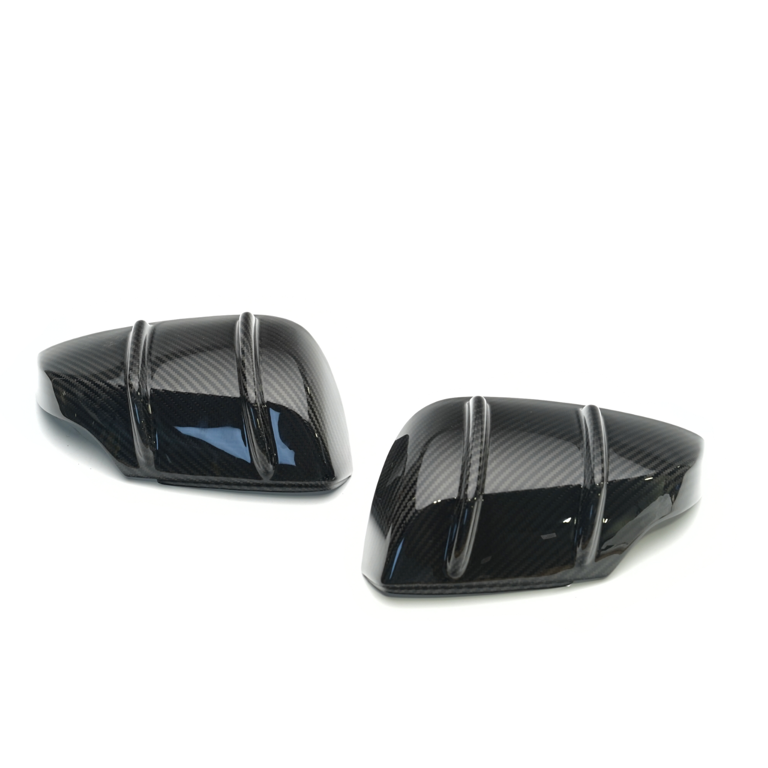 JDMuscle [15-21 WRX/STI] Tanso RAR Style Carbon Fiber Side Mirror Covers/Replacement with Turn Signal - Graveyard Performance