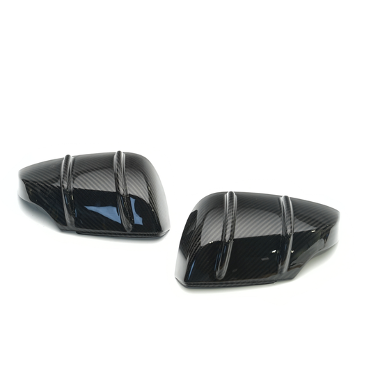 JDMuscle [15-21 WRX/STI] Tanso RAR Style Carbon Fiber Side Mirror Covers/Replacement with Turn Signal - Graveyard Performance