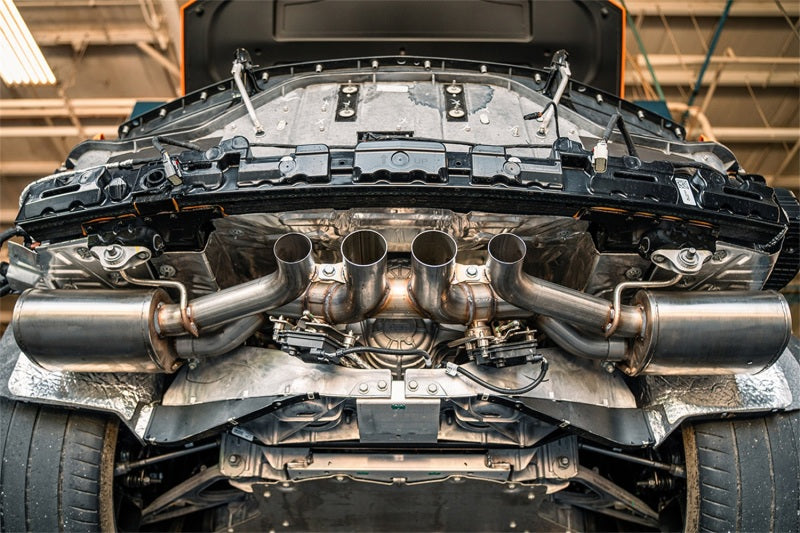 Corsa 23-25 Chevrolet Corvette C8 Z06 3in Valved Cat-Back Exhaust Muffler System (ReUses Stock Tips) - Graveyard Performance