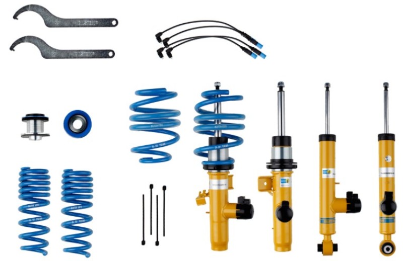 Bilstein B16 (DampTronic) 13-15 BMW 335i xDrive Front and Rear Suspension Kit - Graveyard Performance