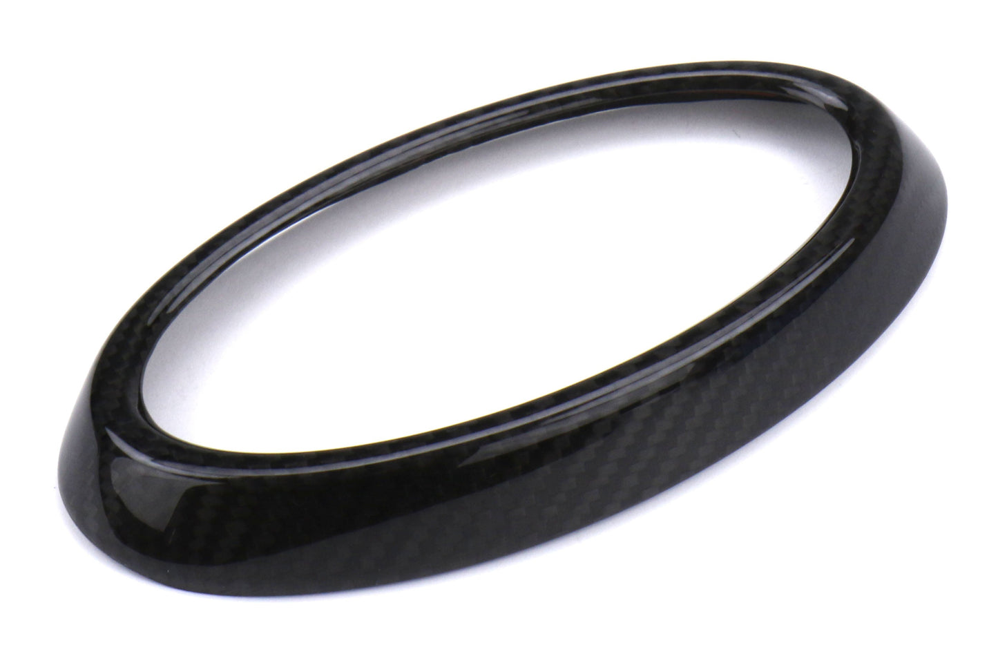 OLM LE Dry Carbon Fiber Front Emblem Frame Overlay - 2018-2021 Subaru WRX / STI - Graveyard Performance