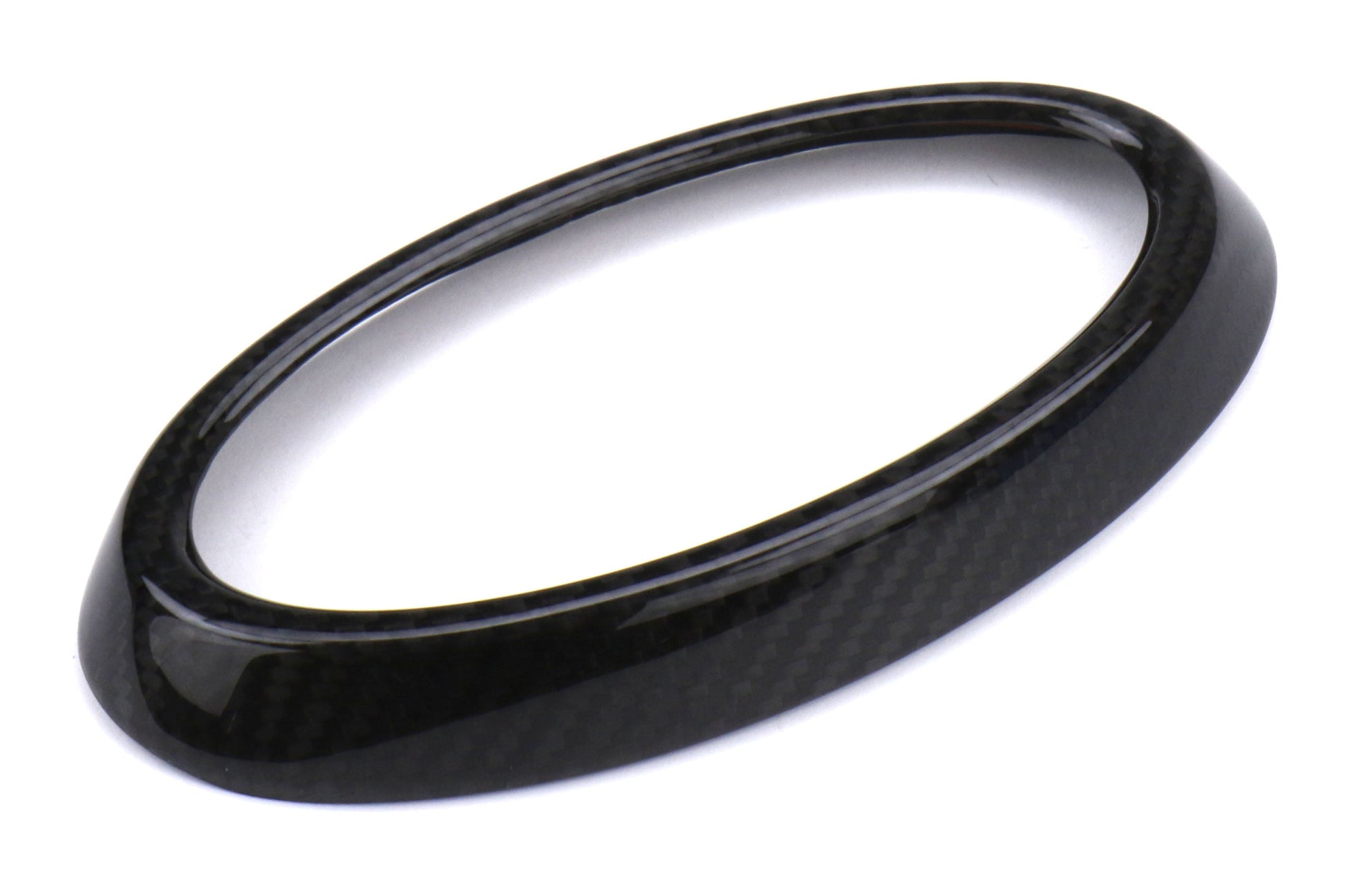 OLM LE Dry Carbon Fiber Front Emblem Frame Overlay - 2018-2021 Subaru WRX / STI - Graveyard Performance