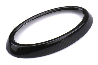 OLM LE Dry Carbon Fiber Front Emblem Frame Overlay - 2018-2021 Subaru WRX / STI - Graveyard Performance