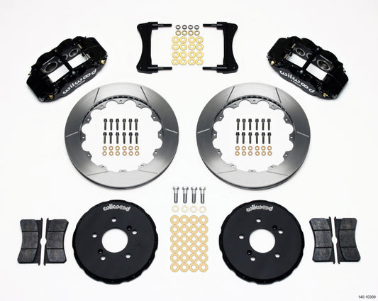 Wilwood Narrow Superlite 6R Front Hat Kit 12.88in Honda S2000 - Graveyard Performance