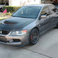 JDMuscle [05-07 EVO 9] Carbon Fiber VS Style Front Lip | JDM-EVO8-FL-VS