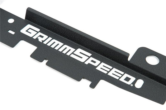 GrimmSpeed 05-09 Subaru Legacy/Outback Radiator Shroud w/Tool Tray - Textured Black