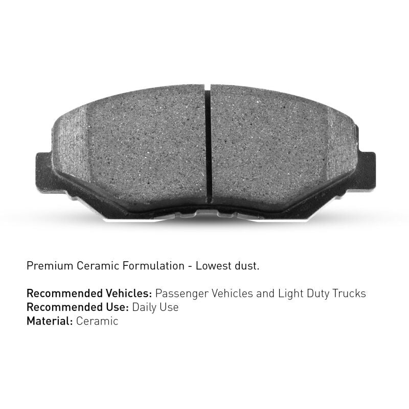 R1 15-23 Ford Mustang Front Ceramic Brake Pads