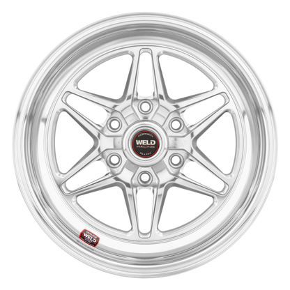 Weld S81HD 17x10 / 6x135 BP / 7.2in BS Polish Wheel 3.54 ID (Low Pad) - Non-Beadlock - Graveyard Performance