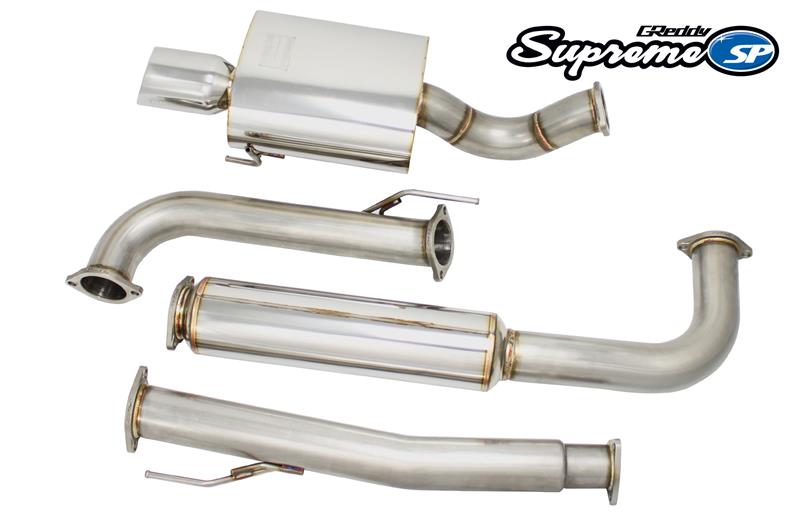GReddy 96-00 Honda Civic EK Hatchback (w/ K-Series Swap) Supreme SP Exhaust - Graveyard Performance
