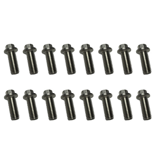 Kooks Ford 5.0L 4V Coyote Engine Header Bolt Kit (Fine Thread) QTY. 16 - 1.25 x 25mm Bolts