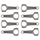 Manley Ford 4.6L Stroker w/ 22mm Pin & 2.000in Crank Journal LW Pro Series I Beam Connecting Rod Set