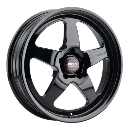 Weld 17x10 Ventura Drag 5x114.3 ET49 BS 7.42 Gloss Black 78.1 - Graveyard Performance