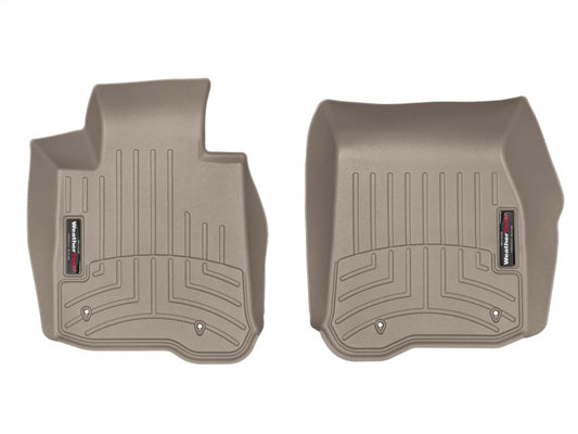 WeatherTech 14+ BMW 4-Series Front FloorLiner - Tan - Graveyard Performance