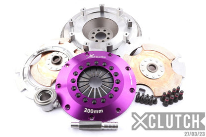 XClutch 03-06 Nissan 350Z Track 3.5L 8in Twin Solid Ceramic Clutch Kit - Graveyard Performance