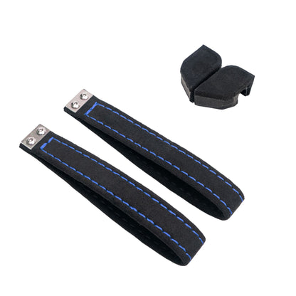 Billetworkz Alcantara Door Pull Strap Kit - Fits Subaru WRX/BRZ/GR86/Ascent (2022+), Crosstrek (2018+) & More - Graveyard Performance