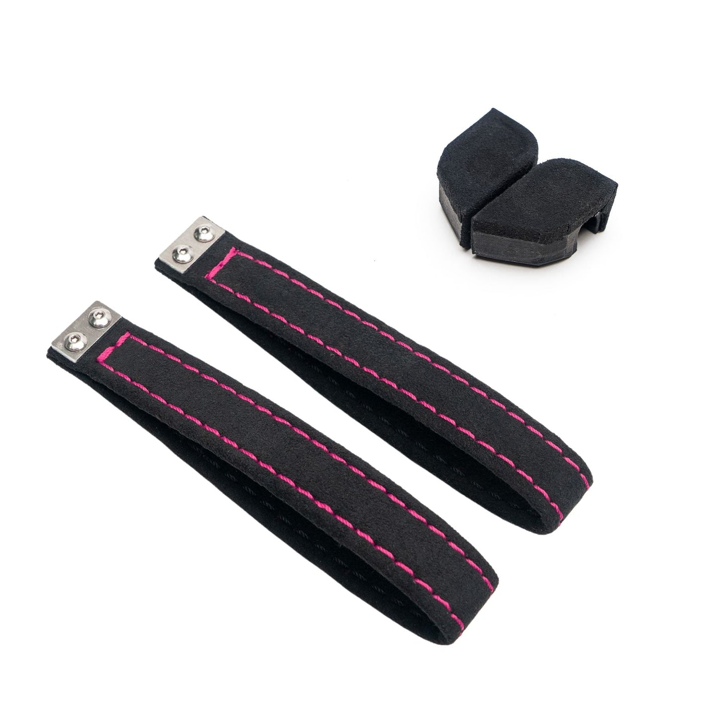 Billetworkz Alcantara Door Pull Strap Kit - Fits Subaru WRX/BRZ/GR86/Ascent (2022+), Crosstrek (2018+) & More - Graveyard Performance