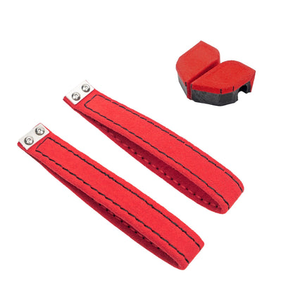 Billetworkz Alcantara Door Pull Strap Kit - Fits Subaru WRX/BRZ/GR86/Ascent (2022+), Crosstrek (2018+) & More - Graveyard Performance