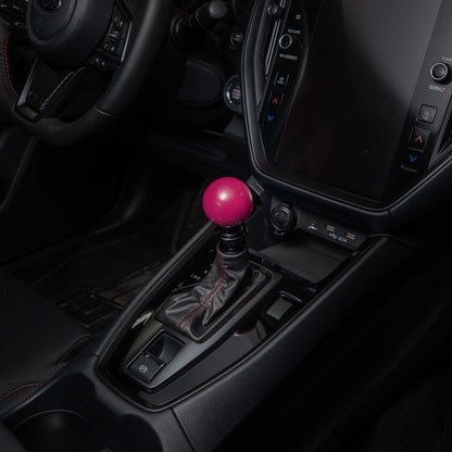 Billetworkz Automatic Shifter - Candy Pink - Fits Subaru CVT: WRX (2022+), Crosstrek (2024), Forester (2025+), Impreza (2024), Legacy/Outback (2015+)
