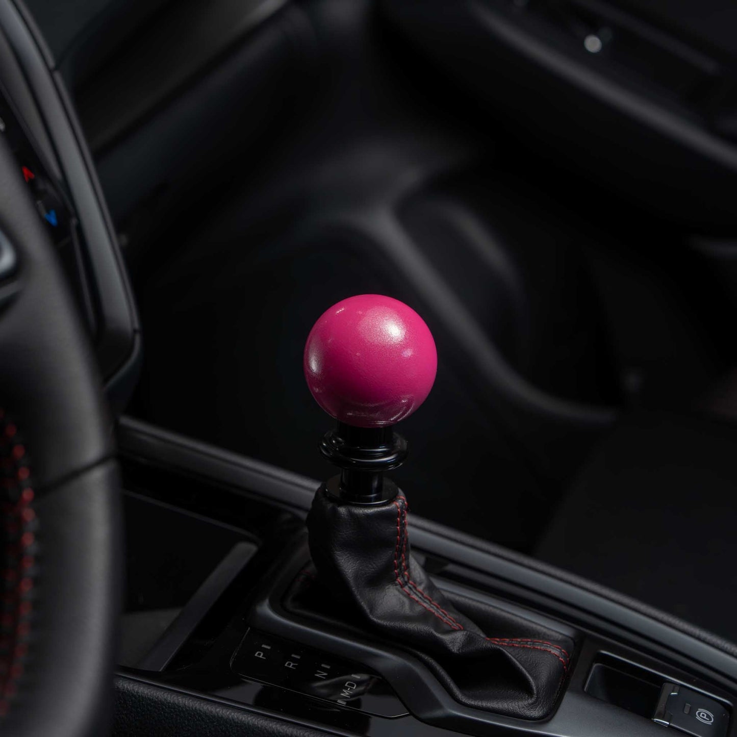 Billetworkz Automatic Shifter - Candy Pink - Fits Subaru CVT: WRX (2022+), Crosstrek (2024), Forester (2025+), Impreza (2024), Legacy/Outback (2015+)