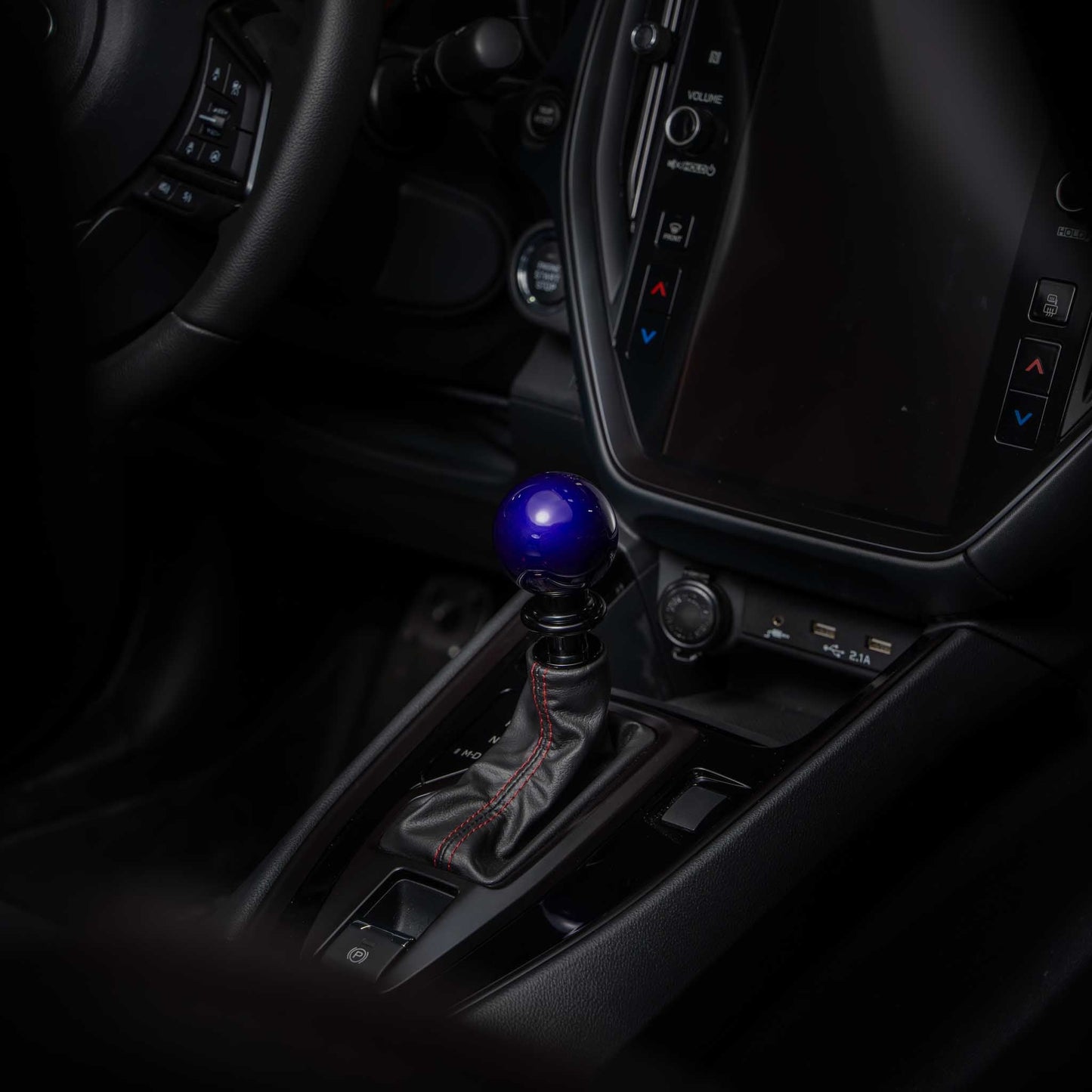 Billetworkz Automatic Shifter - Candy Purple - Fits Subaru CVT: WRX (2022+), Crosstrek (2024), Forester (2025+), Impreza (2024), Legacy/Outback (2015+)