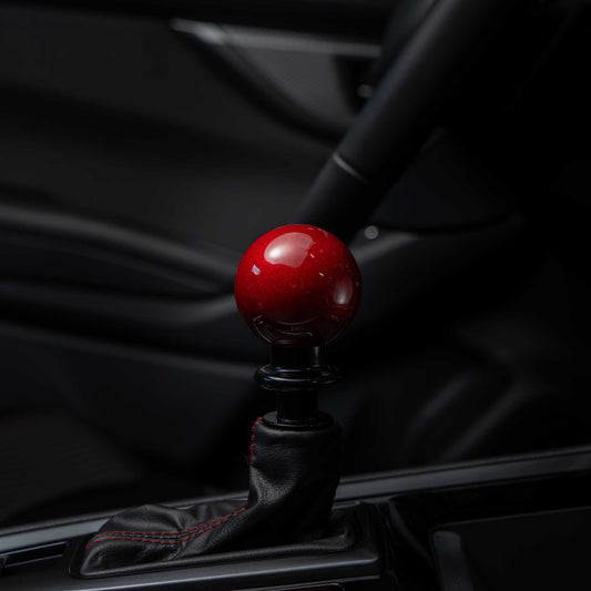 Billetworkz Automatic Shifter - Candy Red - Fits Subaru CVT: WRX (15–21), Crosstrek (13–23), Forester (14–18), Impreza (12–23), Legacy/Outback (10–14)