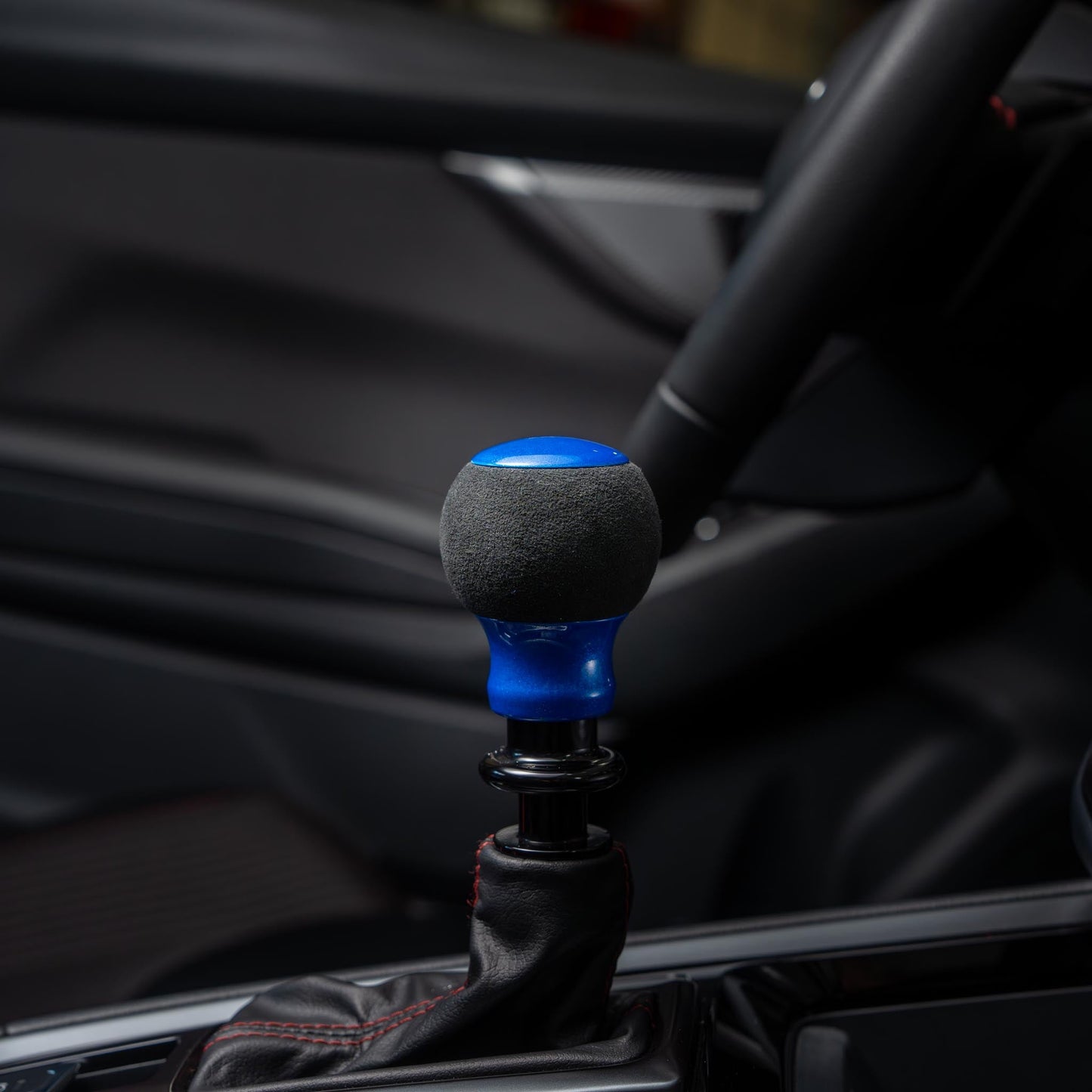 Billetworkz "Fusion" Shift Knob - Fits Subaru CVT: WRX (15–21), Crosstrek (13–23), Forester (14–18), Impreza (12–23), Legacy/Outback (10–14) - Graveyard Performance